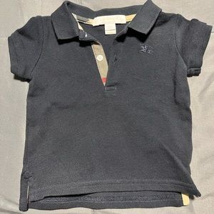 authentic burberry polo shirt